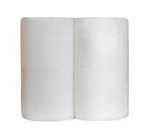 Бумага туалетная 2-слойная белая 50 метров (4 рулона в упаковке)