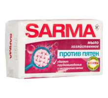 Мыло хозяйственное Sarma Против пятен 140 г