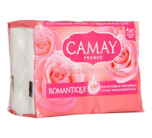 Мыло туалетное CAMAY Романтик в упаковке 4 шт по 75 г