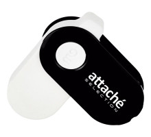 Ластик Attache Selection раздвижной с пластиковым черным держателем 65x30x13 мм