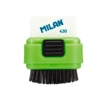 Ластик каучуковый Milan Compact Fluo СMM1012 каучуковый/пластиковый в ассортименте 49x37x22 мм