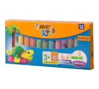 Пластилин классический Bic Kids 12 цветов 140 г