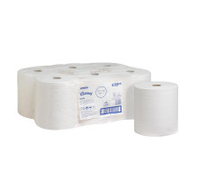 Полотенца бумажные в рулонах Kimberly Clark Kleenex Ultral 2-слойные 6 рулонов по 130 метров (артикул производителя 6765)