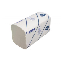 Полотенца бумажные листовые Kimberly Clark Kleenex Interfold Z-сложения 2-слойные 15 пачек по 186 листов (артикул производителя 6789)