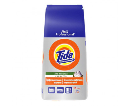 Порошок стиральный автомат Tide Professional Альпийская свежесть 15 кг