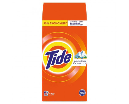 Порошок стиральный автомат Tide Альпийская свежесть 12 кг