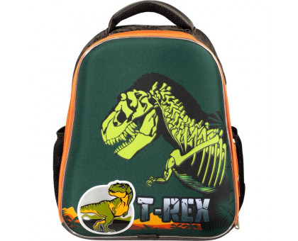 Ранец №1 School анатомический Basic T-Rex (неоновая подсветка корпуса на пульте д/у)