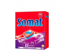 Таблетки для посудомоечных машин Somat All in 1 (48 штук в упаковке)