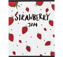 Тетрадь общая №1 School Strawberry Jam А5 48 листов в клетку на скрепке