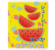 Тетрадь общая Альт Арбузный фреш А5 48 листов в клетку на скрепке (обложка в ассортименте)