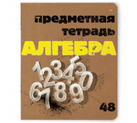 Тетрадь предметная по алгебре Альт Крафт А5 48 листов