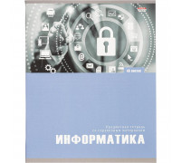 Тетрадь предметная по информатике Проф-пресс Арт А5 48 листов в клетку