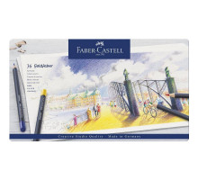 Карандаши цветные Faber-Castell Goldfaber 36 цветов круглые