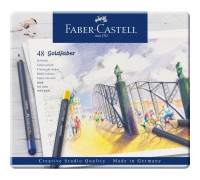 Карандаши цветные Faber-Castell Goldfaber 48 цветов круглые