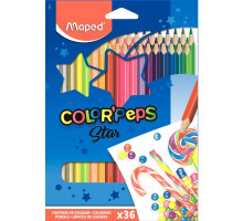 Карандаши цветные Maped Color'peps 36 цветов трехгранные