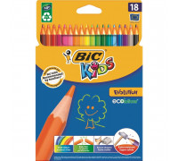 Карандаши цветные Bic Kids Evolution 18 цветов шестигранные