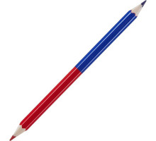 Карандаш двухцветный Koh-I-Noor красный/синий шестигранный